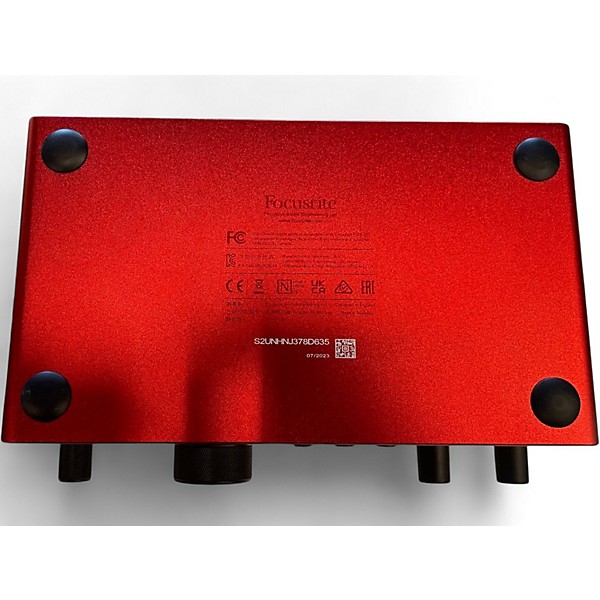 Used Focusrite Scarlett 2i2 Gen 4 Audio Interface