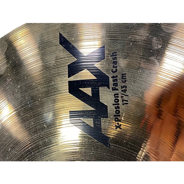 Used SABIAN 17in AAX Xplosion Fast Crash Cymbal