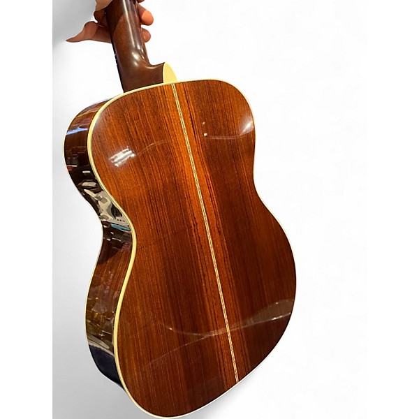 Used 2020s Martin OM 28 LH Natural Acoustic Guitar