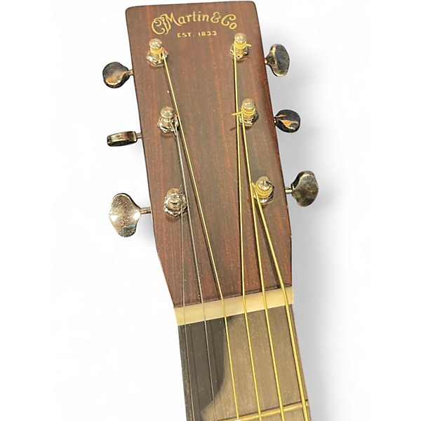 Used 2020s Martin OM 28 LH Natural Acoustic Guitar