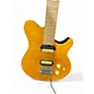 Used Sterling by Music Man Sub AX3 Axis Yellow Solid Body Electric Guitar
