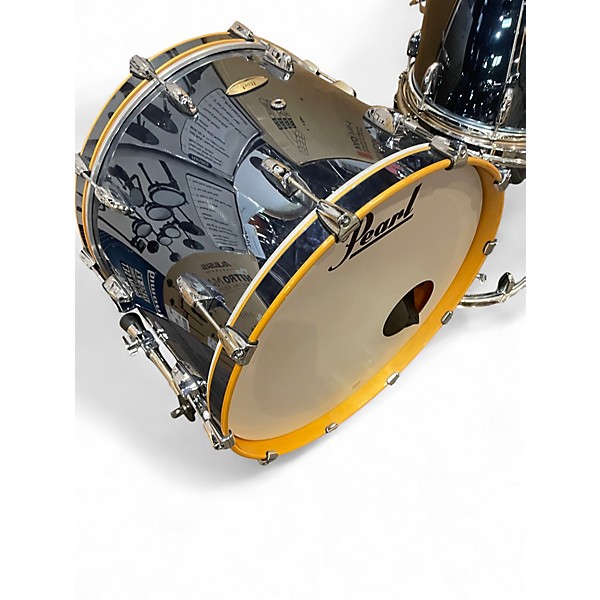 Used Pearl 4 Piece Sessions Studio Select MIRROR CHROME Drum Kit