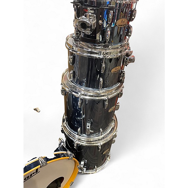 Used Pearl 4 Piece Sessions Studio Select MIRROR CHROME Drum Kit