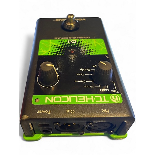 Used TC Helicon Voicetone D1 Effect Pedal