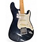 Vintage 1991 Fender Standard Stratocaster Black and White Solid Body Electric Guitar thumbnail