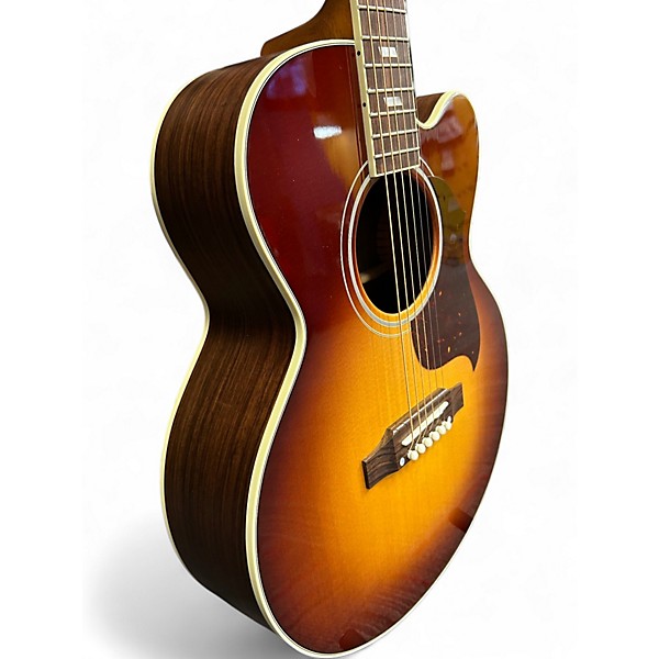 Used Gibson Parlor Rosewood EC Rosewood Burst Acoustic Electric Guitar