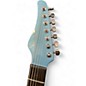 Used Schecter Guitar Research AARON MARSHALL AM7  Jade Pearl Metallic Solid Body Electric Guitar