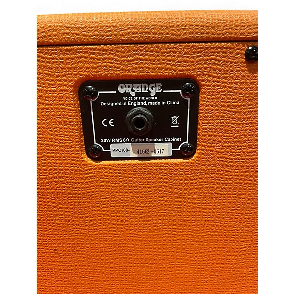 Used Orange Amplifiers PPC108 Micro Terror 1X8 Guitar Cabinet