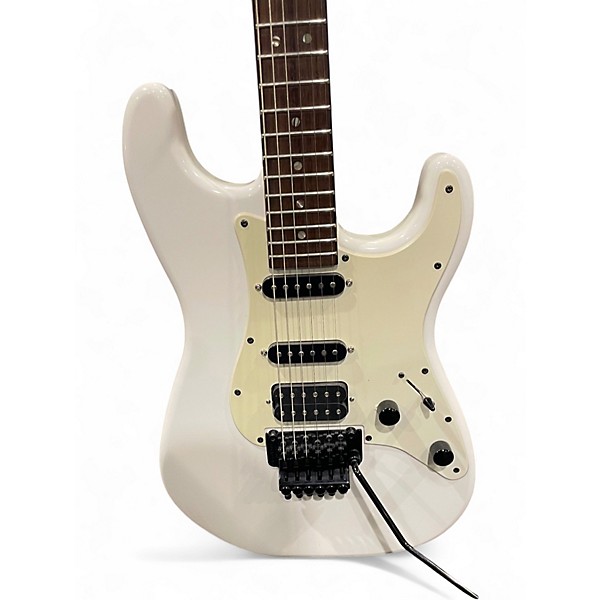 Used Jackson Adrian Smith Signature White Solid Body Electric Guitar