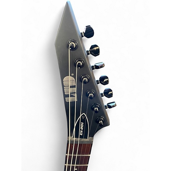Used ESP LTD EX201 Black Solid Body Electric Guitar