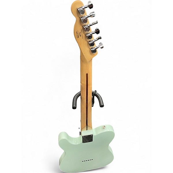 Used Squier Telecaster Foam Green Solid Body Electric Guitar