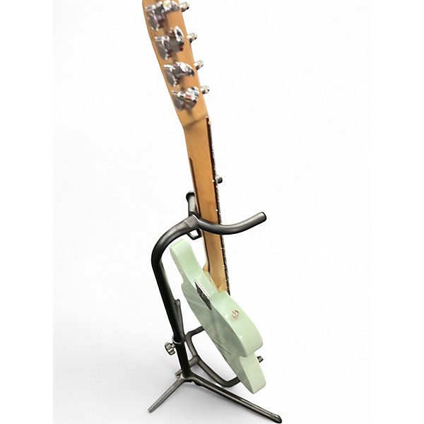Used Squier Telecaster Foam Green Solid Body Electric Guitar