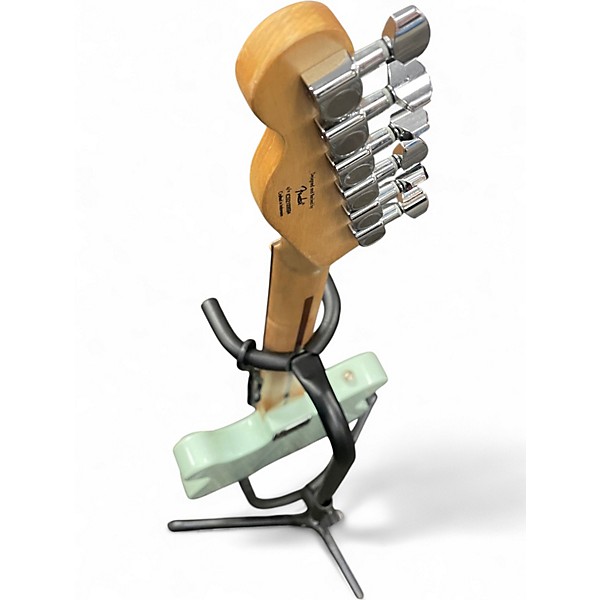 Used Squier Telecaster Foam Green Solid Body Electric Guitar