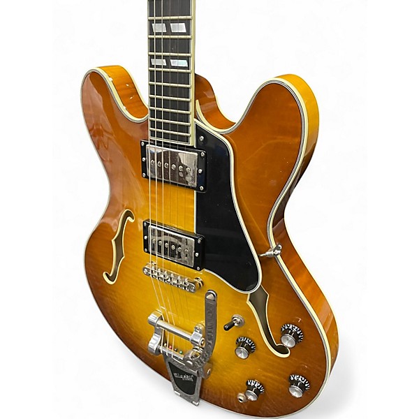 Used Eastman T486B BURST Hollow Body Electric Guitar