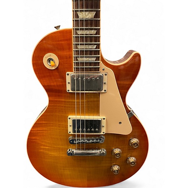 Used 2005 Gibson Les Paul Standard SUNBURST Solid Body Electric Guitar