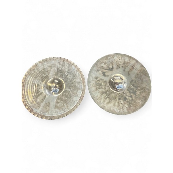 Used Zildjian 14in A Custom Mastersound Hi Hat Pair Cymbal
