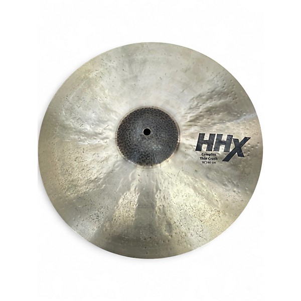 Used SABIAN 18in HHX Complex Thin Crash Cymbal