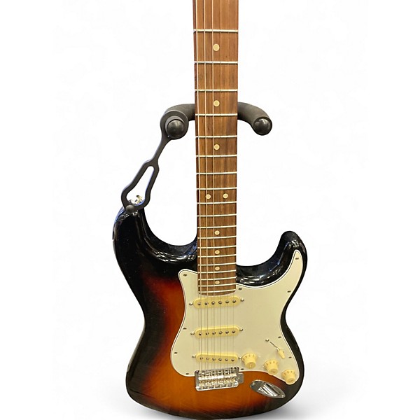 Used Fender Player Stratocaster 3 Color Sunburst Solid Body Electric Guitar