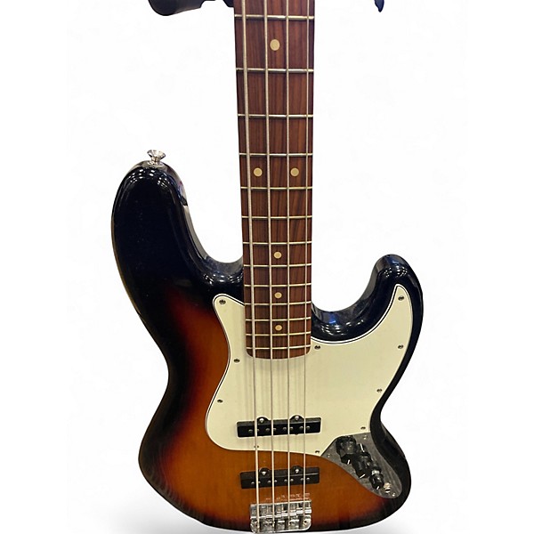 Used Fender Player Jazz Bass 3 Color Sunburst Electric Bass Guitar