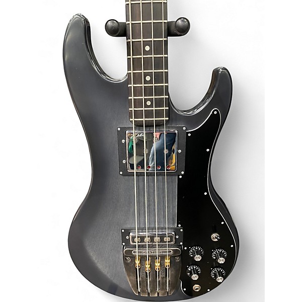 Vintage 1970s Ovation MAGNUM III Silverburst Electric Bass Guitar