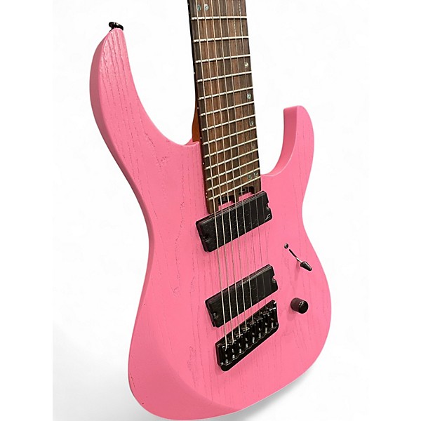 Used Legator N8FP Flamingo Solid Body Electric Guitar