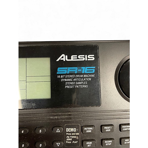 Used Alesis SR16 Drum Machine