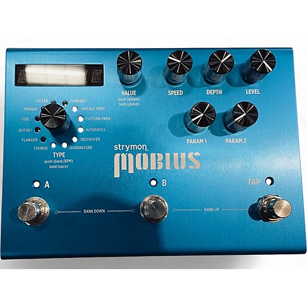 Used Strymon Mobius Multidimensional Modulation Effect Pedal