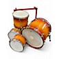 Vintage 1990s TAMA 4 Piece Starclassic Amber Gold Drum Kit thumbnail