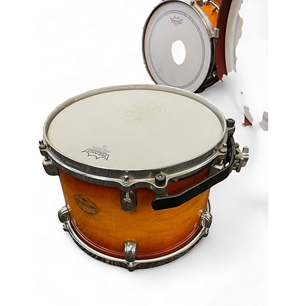 Vintage 1990s TAMA 4 Piece Starclassic Amber Gold Drum Kit