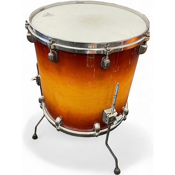 Vintage 1990s TAMA 4 Piece Starclassic Amber Gold Drum Kit