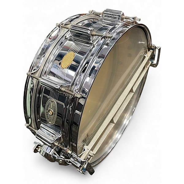 Vintage 1964 Rodgers 14X6 7 Line Dynasonic Chrome Silver Drum