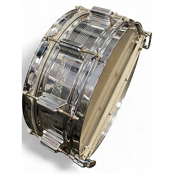 Vintage 1964 Rodgers 14X6 7 Line Dynasonic Chrome Silver Drum