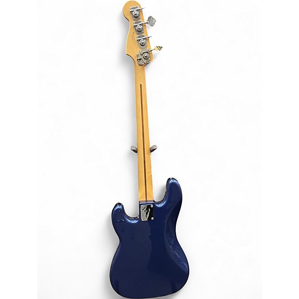 Used 2024 Fender Player Precision Bass Metallic Blue Electric Bass Guitar