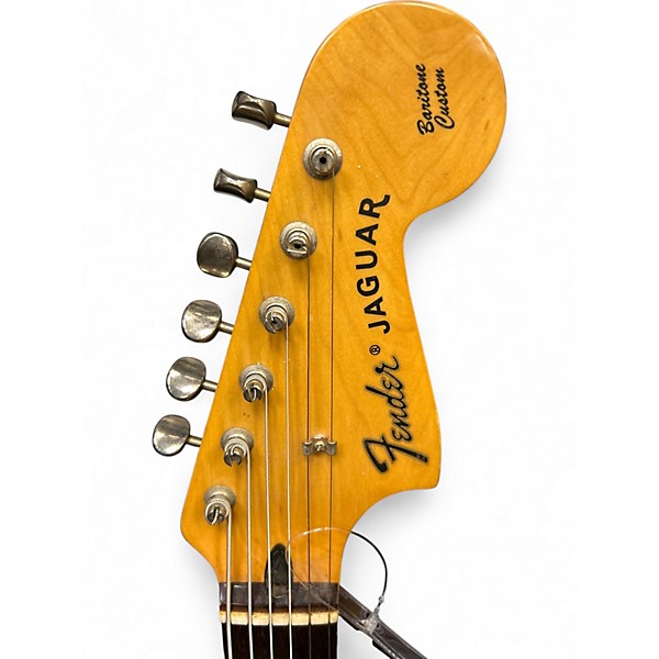 Used Fender Jaguar Tobacco Solid Body Electric Guitar