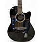 Used Applause AB24II Black Acoustic Electric Guitar