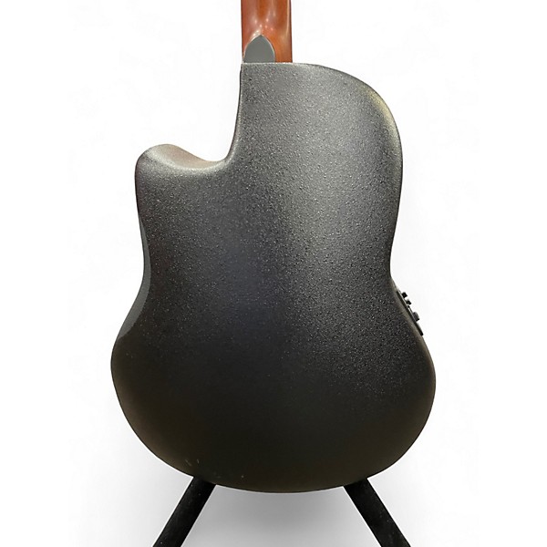 Used Applause AB24II Black Acoustic Electric Guitar
