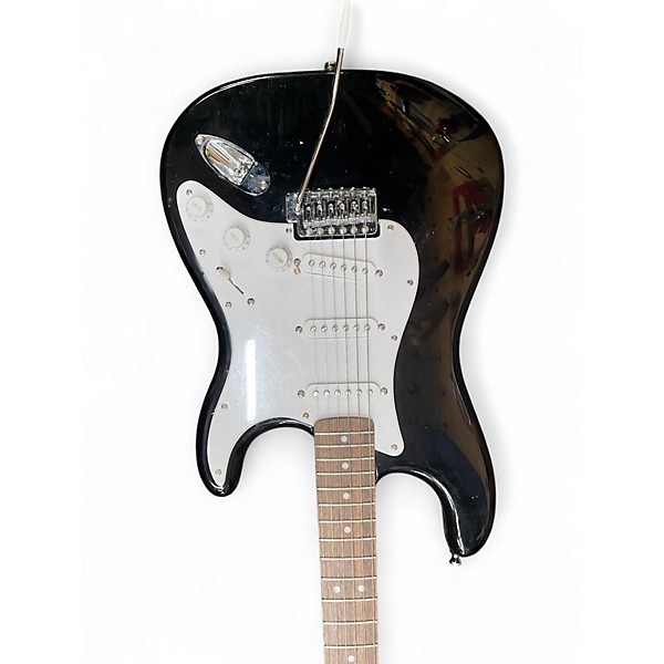 Used Squier Sonic Stratocaster Black Solid Body Electric Guitar