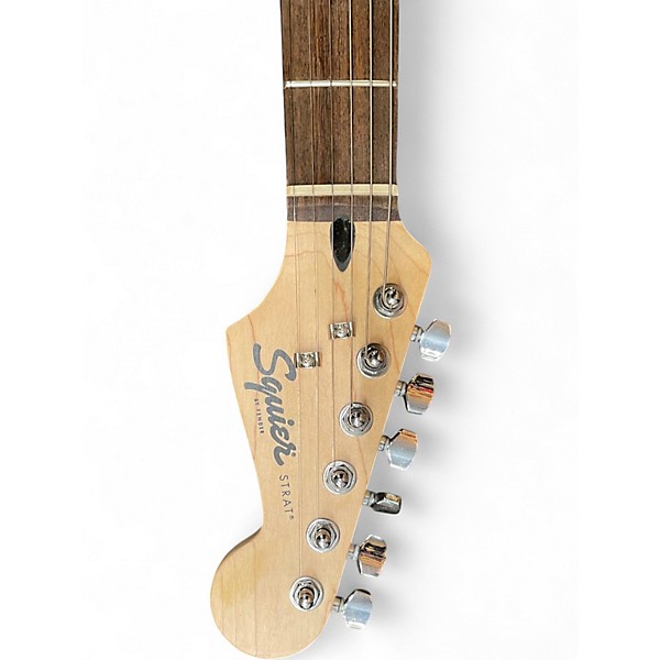 Used Squier Sonic Stratocaster Black Solid Body Electric Guitar