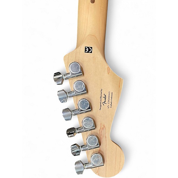 Used Squier Sonic Stratocaster Black Solid Body Electric Guitar