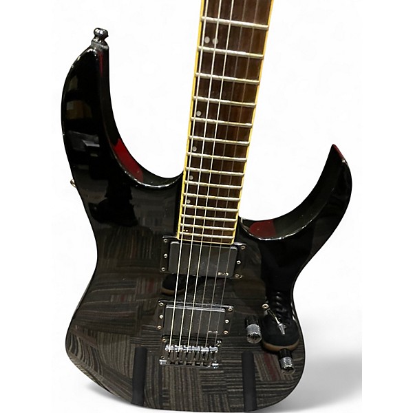 Used Ibanez RGT6EXFX Black Solid Body Electric Guitar