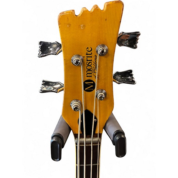 Vintage 1966 Mosrite joe maphis bass Natural Electric Bass Guitar