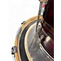 Used Pearl 6 Piece Export Red Oyster Wrap Drum Kit