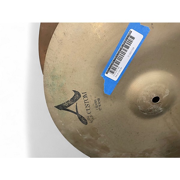 Used Zildjian 15in A Custom Crash Cymbal