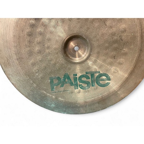 Used Paiste 18in China Cymbal