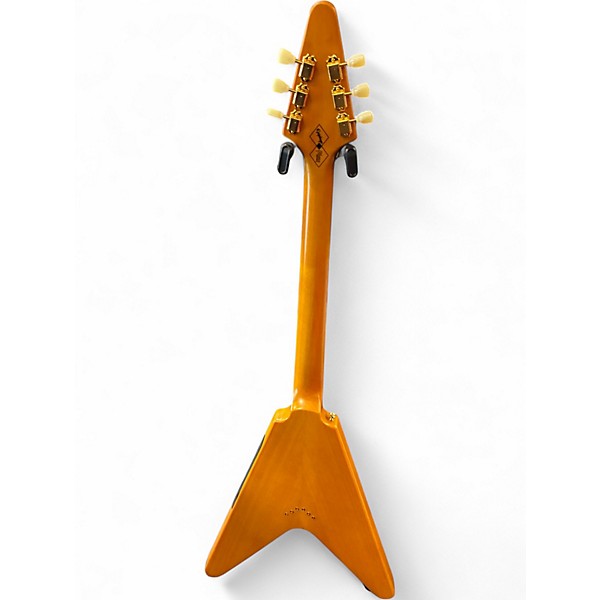 Used Epiphone inspired by 1958 flying v Natural Solid Body Electric Guitar