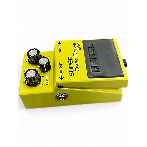 Used BOSS SD1 Super Overdrive Effect Pedal
