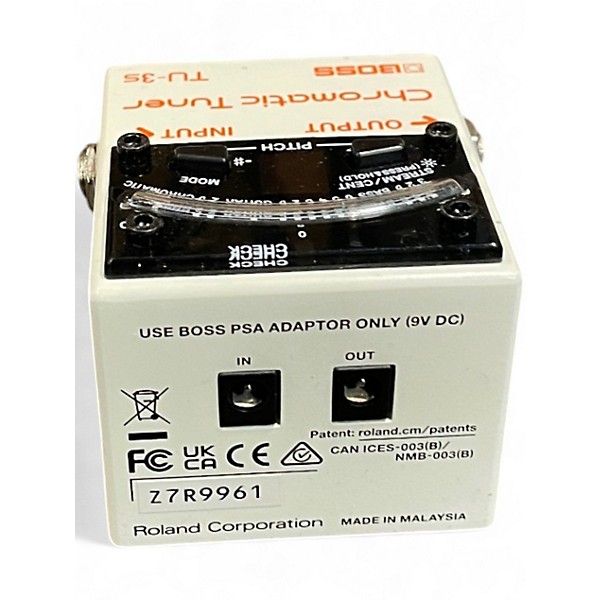 Used BOSS TU3S Tuner Pedal