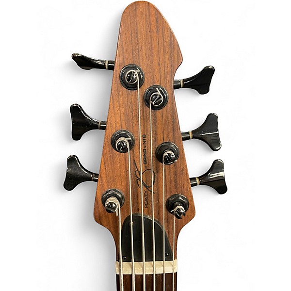 Used Peavey Grind NTB - Bad Electronics Brown Electric Bass Guitar