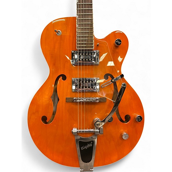 Used Gretsch Guitars G5120 Electromatic Orange Hollow Body Electric Guitar