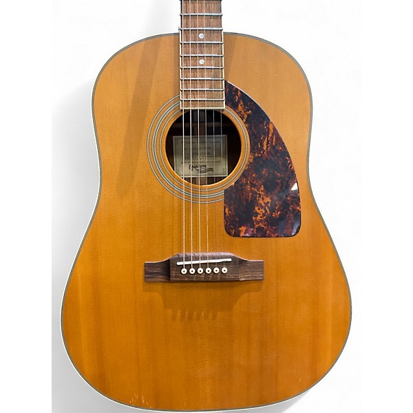 Used Epiphone Masterbuilt AJ-500RE Antique Natural Acoustic Electric Guitar